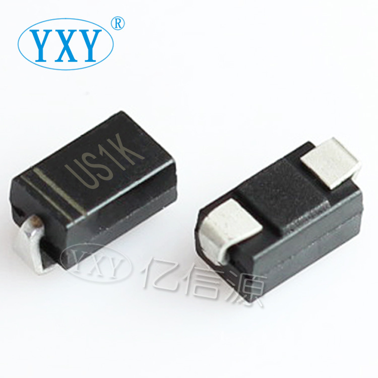 厂家直营 US1K SMA 贴片HER107 1A 800V DO-214AC 整流二极管