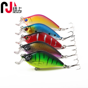 2 Pcs Small Deep Diving Crankbaits 38mm 8g Hard Artificial Baits Minnow for Bass Pesca Carp Perch Fishing Lures Tackle