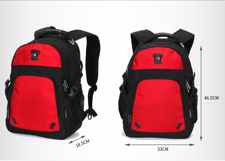 Men's Backpack, Xiangxing, Waterproof, Wear-resistant, Multi-compartment, Large Capacity, Shoulder Student Bag, Laptop Bag, Custom Logo