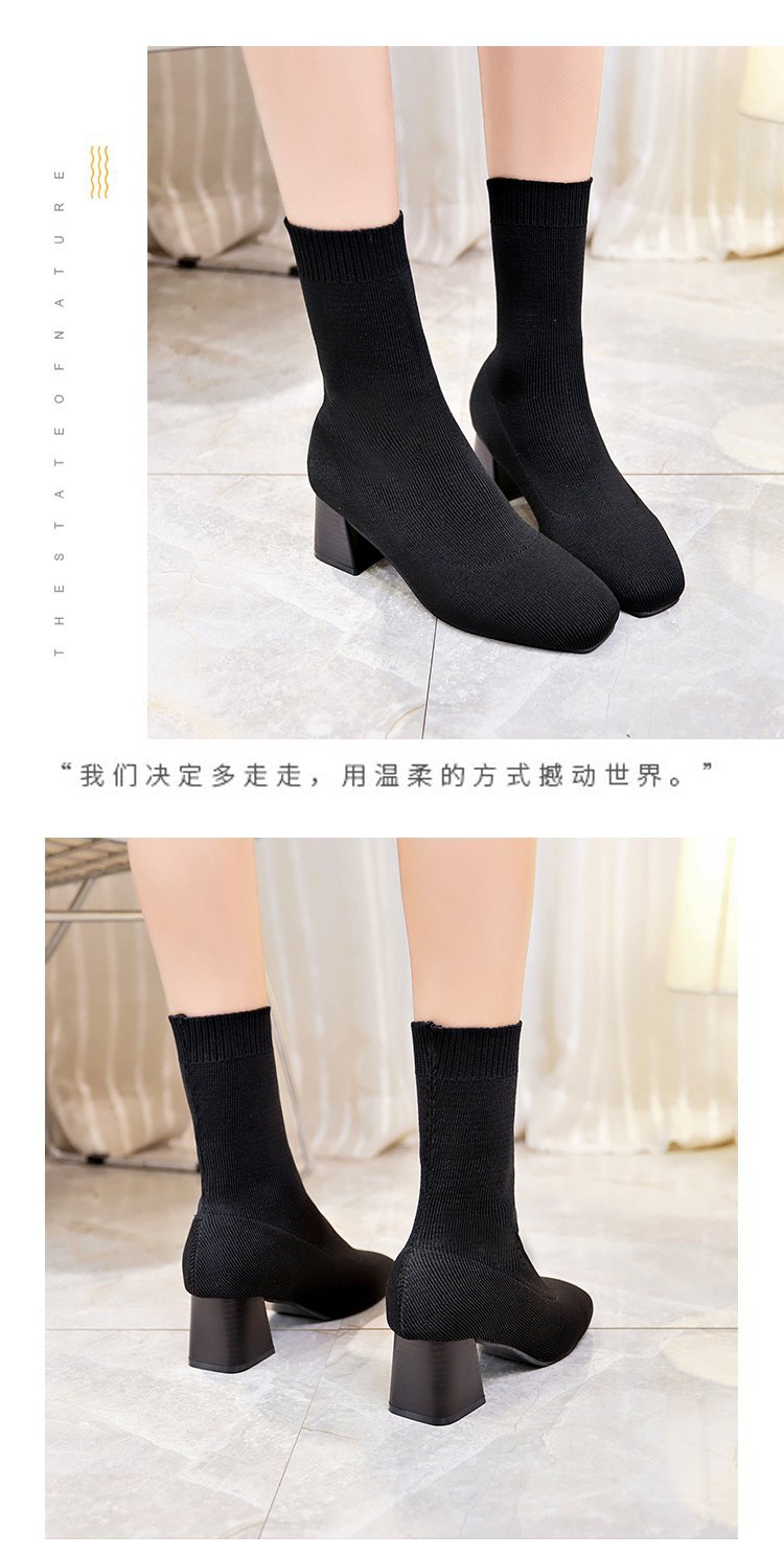 Bottes femme en Tissu - Ref 3355140 Image 12