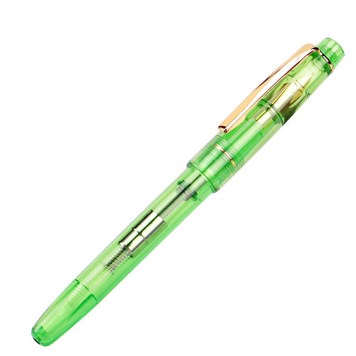Manufacturer supplies plastic rod pens, transparent color ink pens, student calligraphy practice, office writing pens and engraving