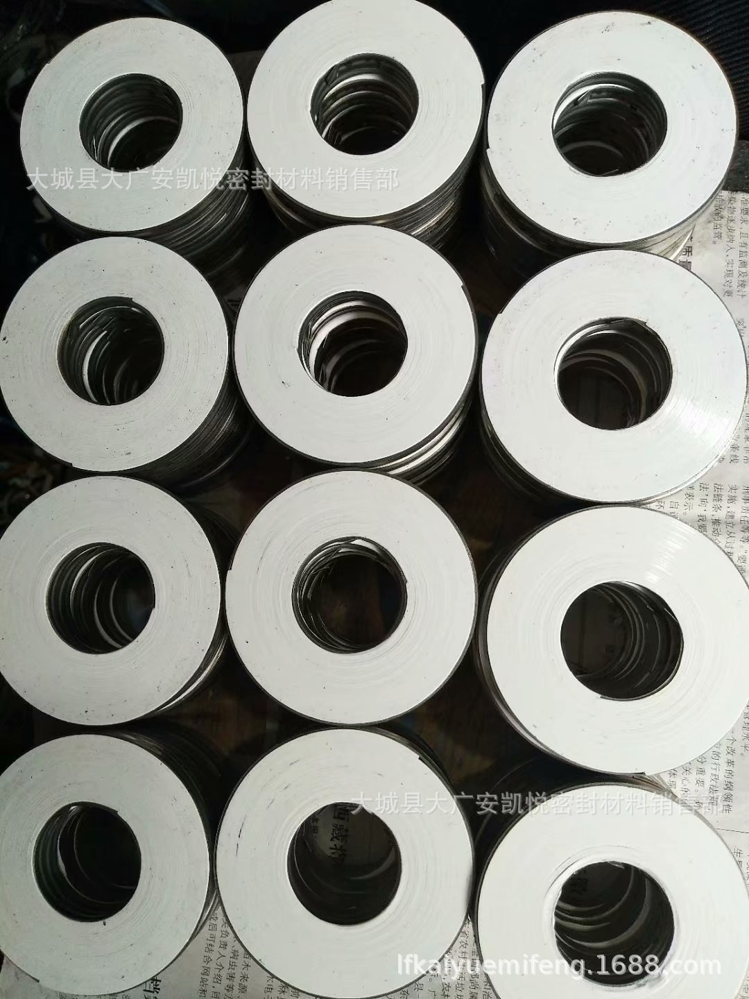 大城批发定制内外环石墨金属缠绕垫密封垫质优价廉