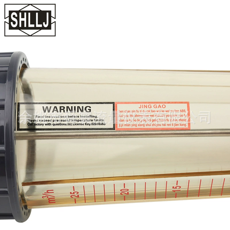 Производители большого количества поставок [UPVC] расходомер жидкий поплавковый расходомер DN 65 калибр