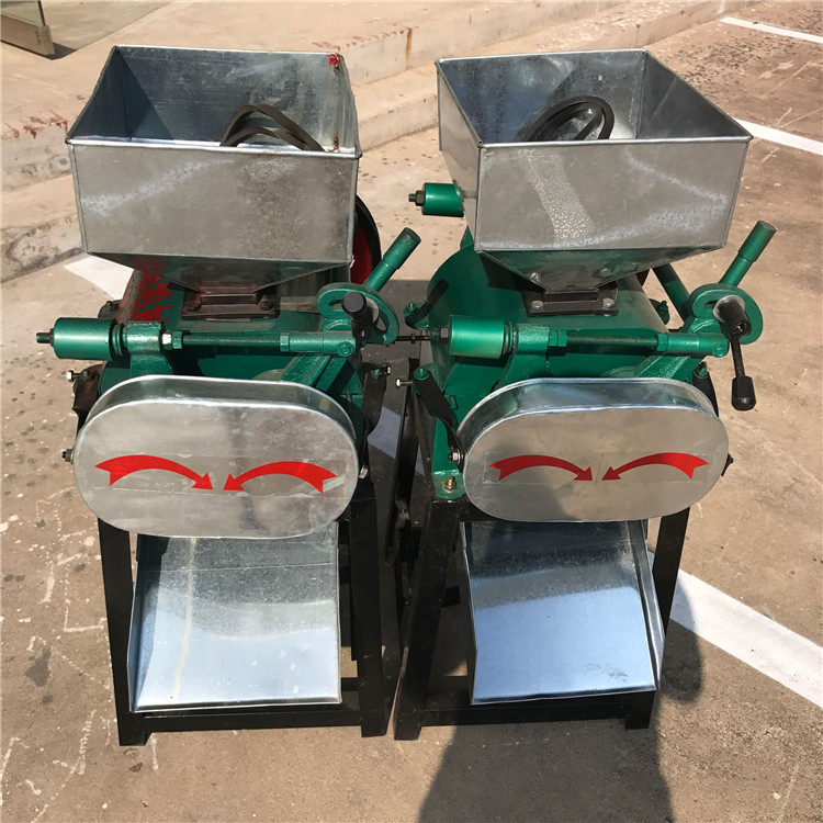 花生粉碎机 小型花生破瓣机 大小可调花生碎机器批发零售