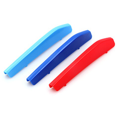 Suitable for BMW center grille three-color decorative strip gt new 5312 series X1|X5X6X3X4e90 modification|buckle