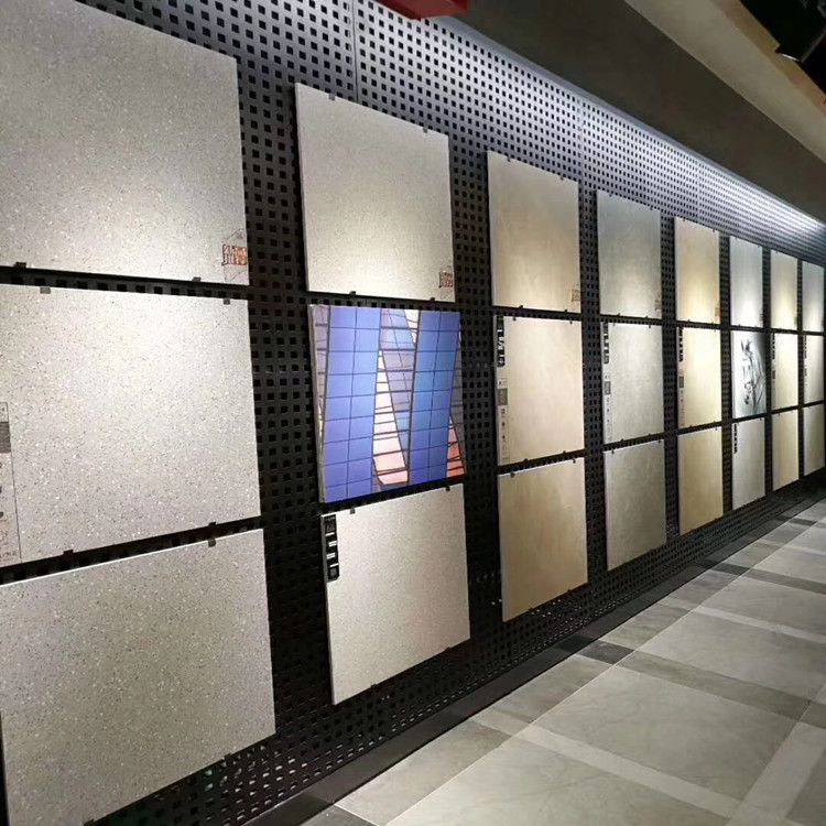 广州厂家供应长方孔陶瓷冲孔板 陶瓷装饰挂板 金属多孔板