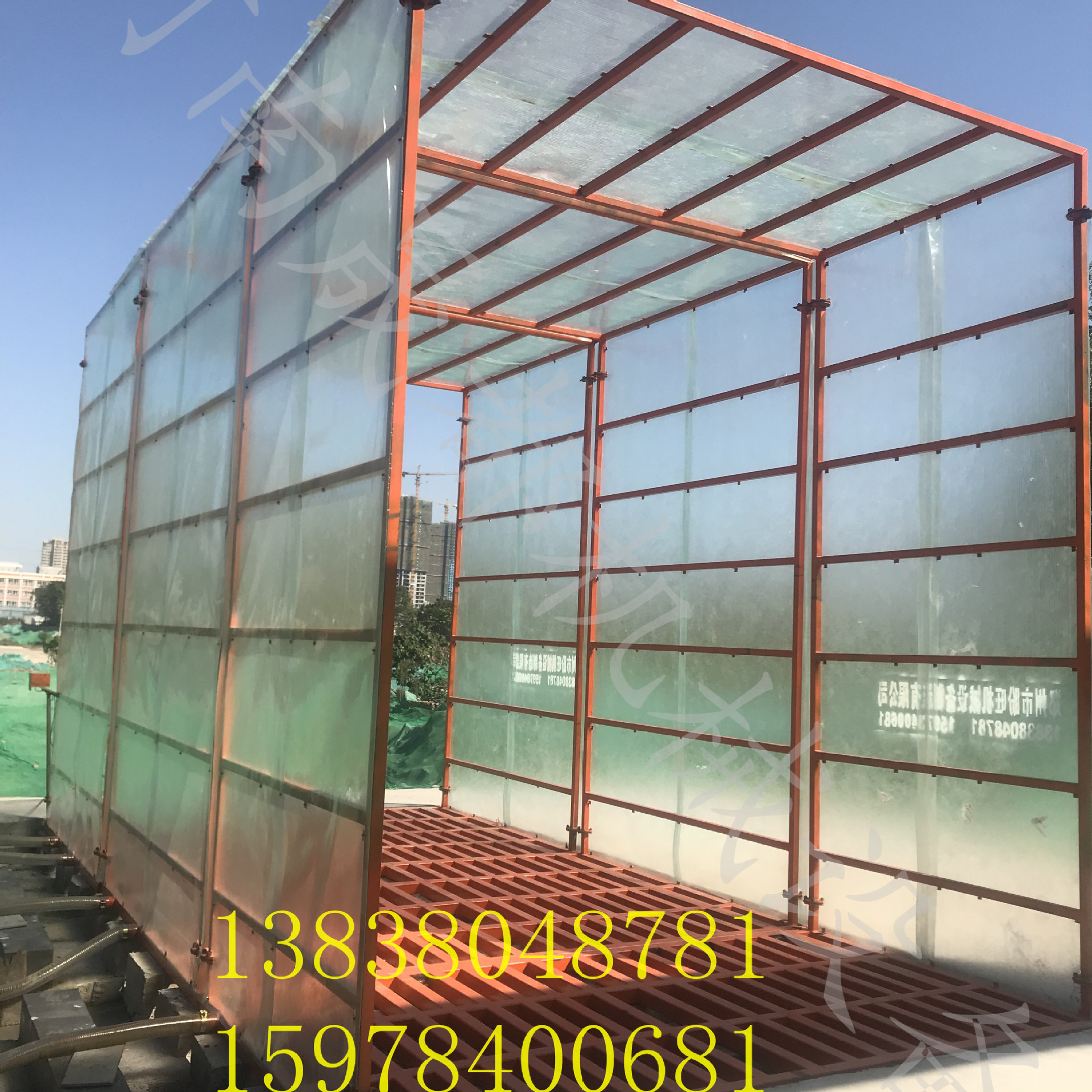 厂家直销建筑工程工地洗轮机工程洗车机移动式全自动洗车机