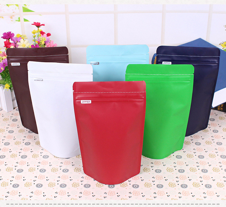 四分之一磅-无气阀 (9)牛皮纸拉链袋 香菇包装袋.jpg