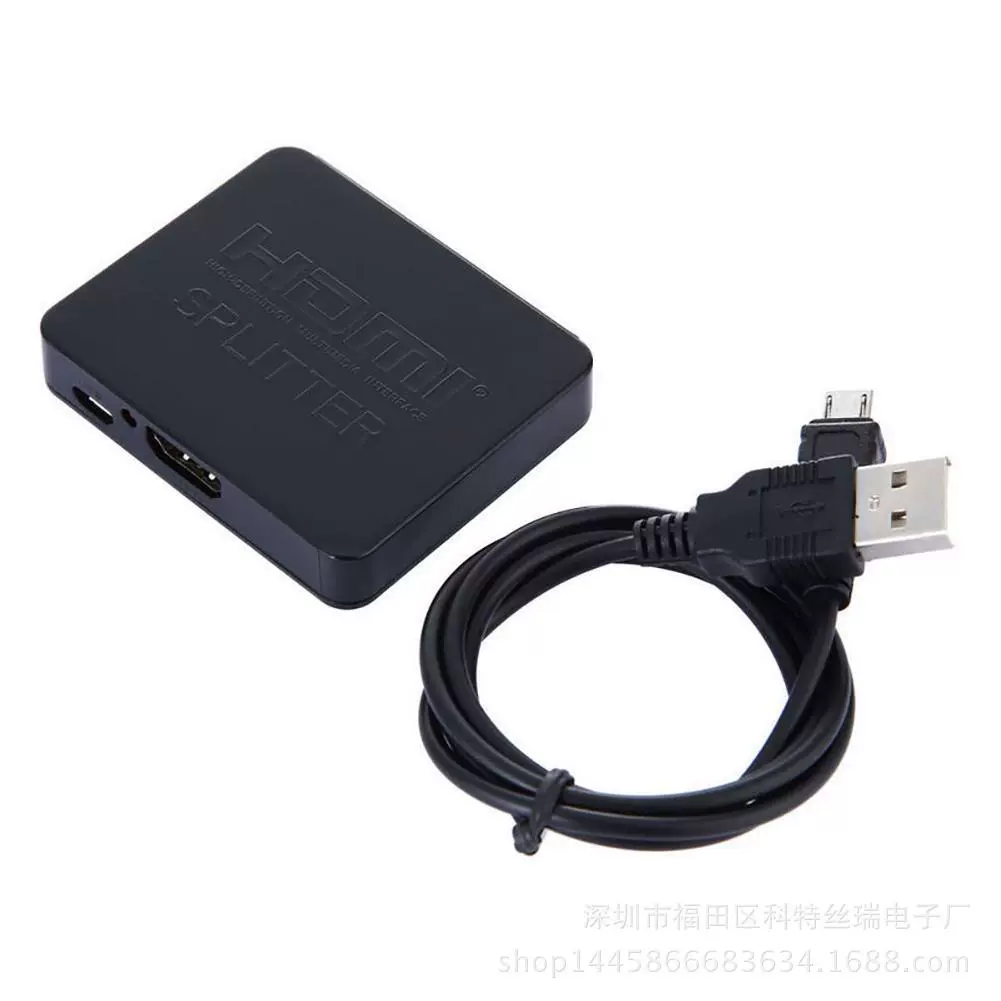 HDMI точка 4K*2K распределительная-device HD видеоделитель 1 точка 2 HDMI, 1 вход, 2 выхода, 1 вход, 2 выхода