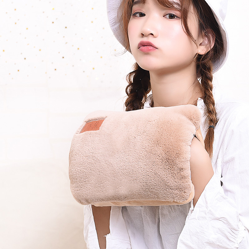 佳芯新款高檔可拆洗熱水袋可愛防爆充電暖手寶卡通電暖寶暖寶寶