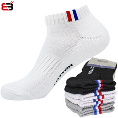 Men's towel-soled running basketball sports socks thickened terry men's socks casual socks women's short socks with wool and sweat absorption