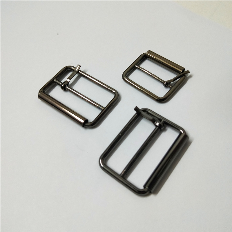 箱包金属配件铜管针扣调节活动扣鞋扣花纹日字扣椭圆扣鞋扣