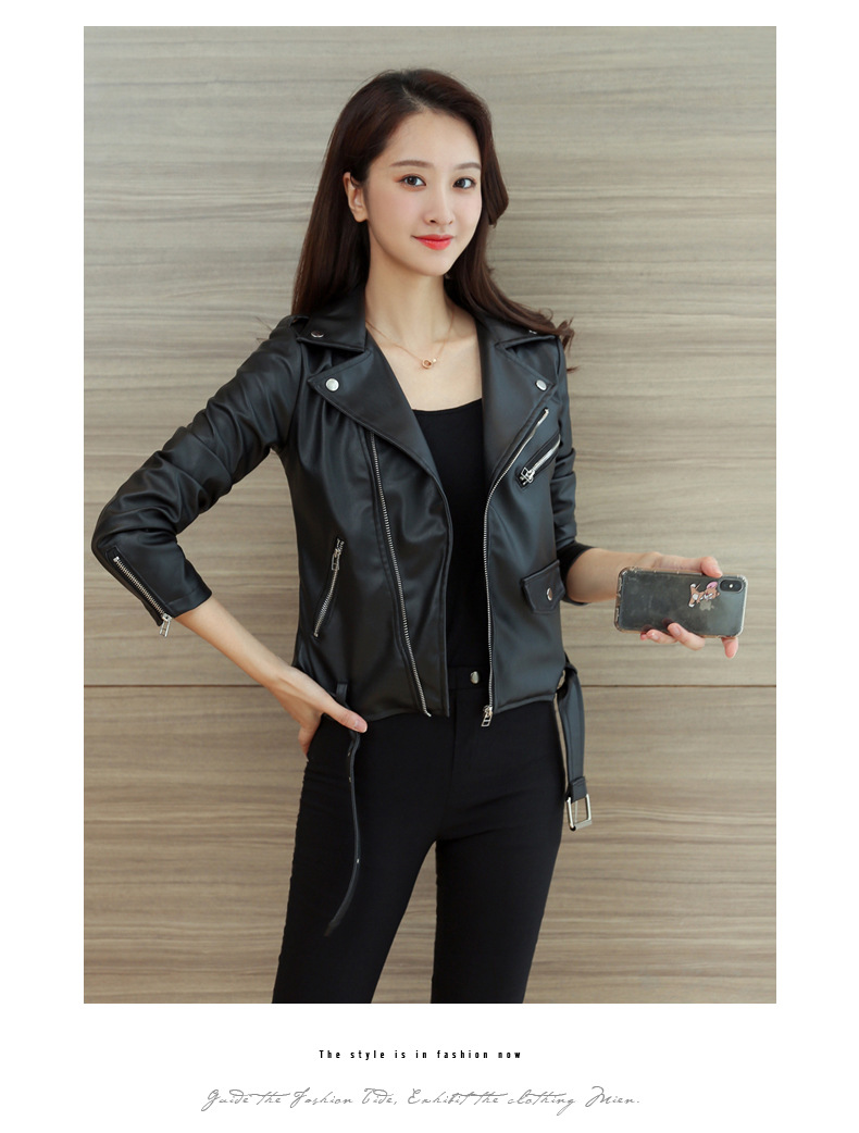 Blouson femme en Cuir PU - Ref 3322441 Image 19