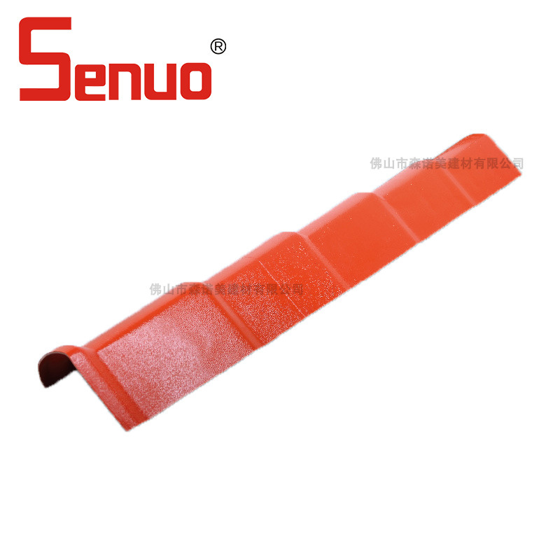 Foshan Manufactor Direct selling ASA Synthetic resin Plastic Colored glaze Antique tile parts about