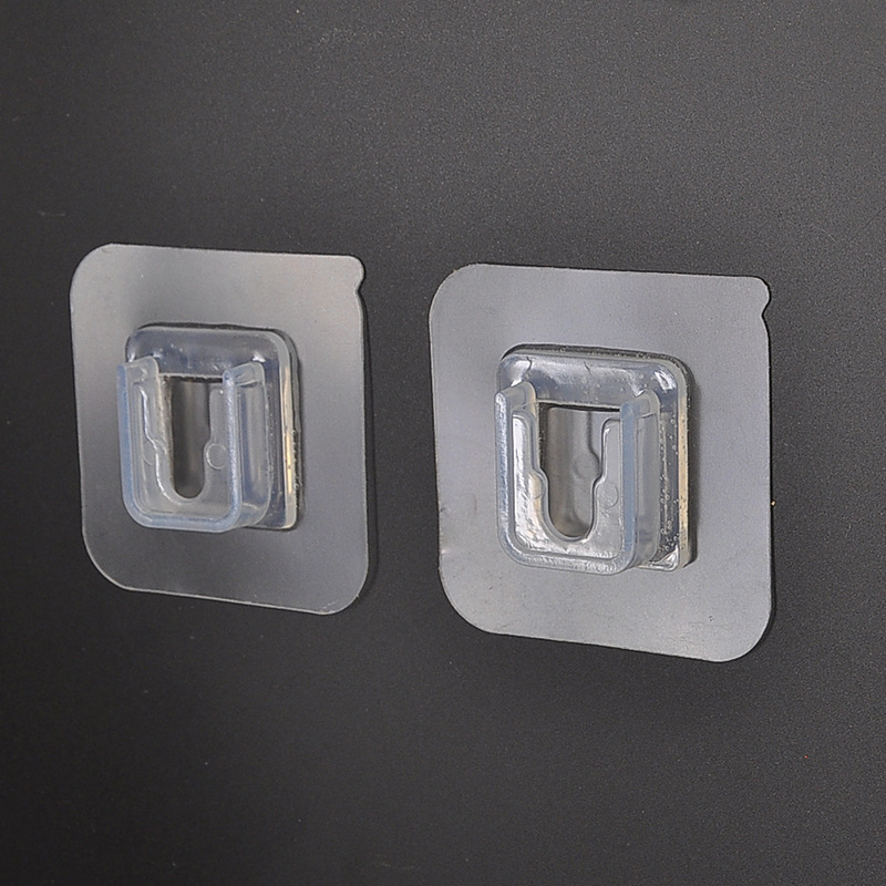 Wall Patch Storage Rack Buckle Patch Accessories Adhesive Nail-free Hangable Patch Adhesive Strong Bearing