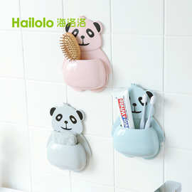 创意熊猫牙刷架  动物牙刷架 自动牙刷架批发