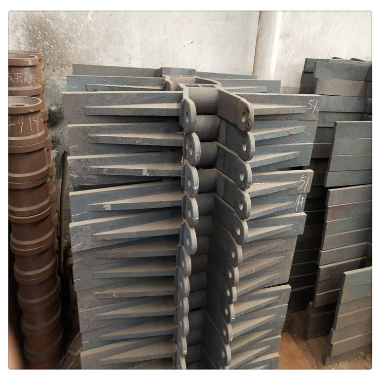 山东铸钢刮板 配套ZK0-510重型框链出渣机托辊 前总承后总成厂家