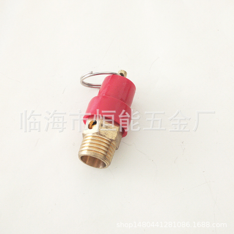 2 points 1/4 Specifications 8KG Safety valve compressor Air compressor Air pump parts Redhead 3-12KG Customizable