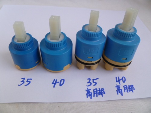Hot and cold faucet valve core mixing valve kitchen basin shower 25/35/40 high-foot ceramic valve core repair accessories