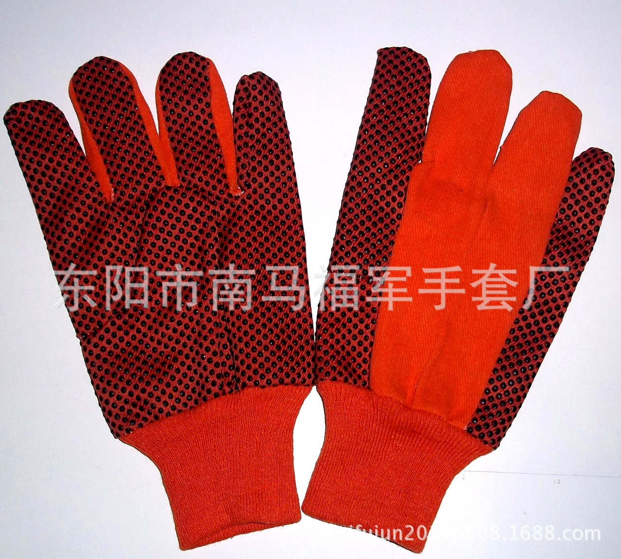 点珠帆布手套 点胶帆布手套 防护手套 劳保手套 厂家直销