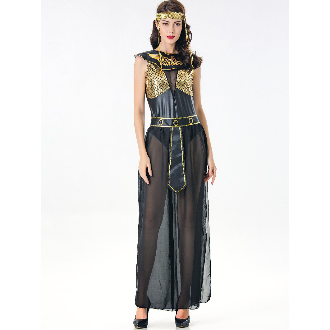 Halloween Greek Goddess Cleopatra cosplay costume  nihaostyles wholesale halloween costumes NSMRP79222