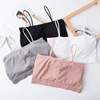Japanese underwear, fashionable top with cups, tube top, bra top, beautiful back, lifting effect