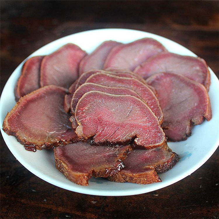 腊猪舌烟熏酱香四川特产 老腊肉土特产礼品农家自制  一件代发|ms