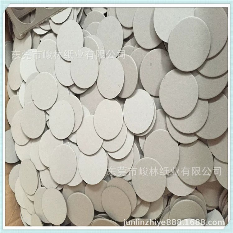 Прокладка круглая бумага гофрированная бумага диск бумажный диск упаковочный диск упаковочная бумага серый доска бумажная карта твердая бумага