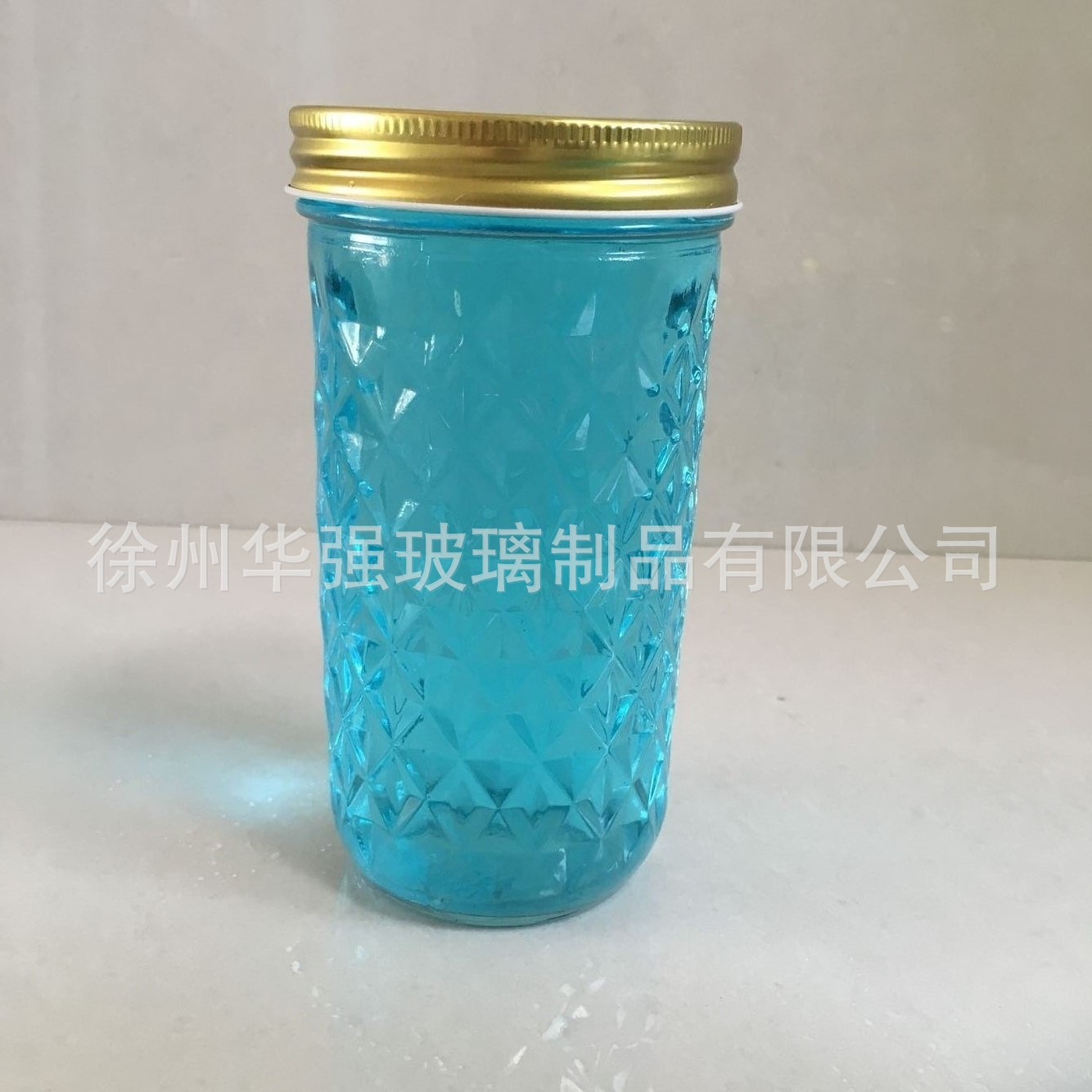 厂家批发100ml500m鱼子酱玻璃瓶果酱瓶 蜂蜜瓶 分体式盖玻璃瓶