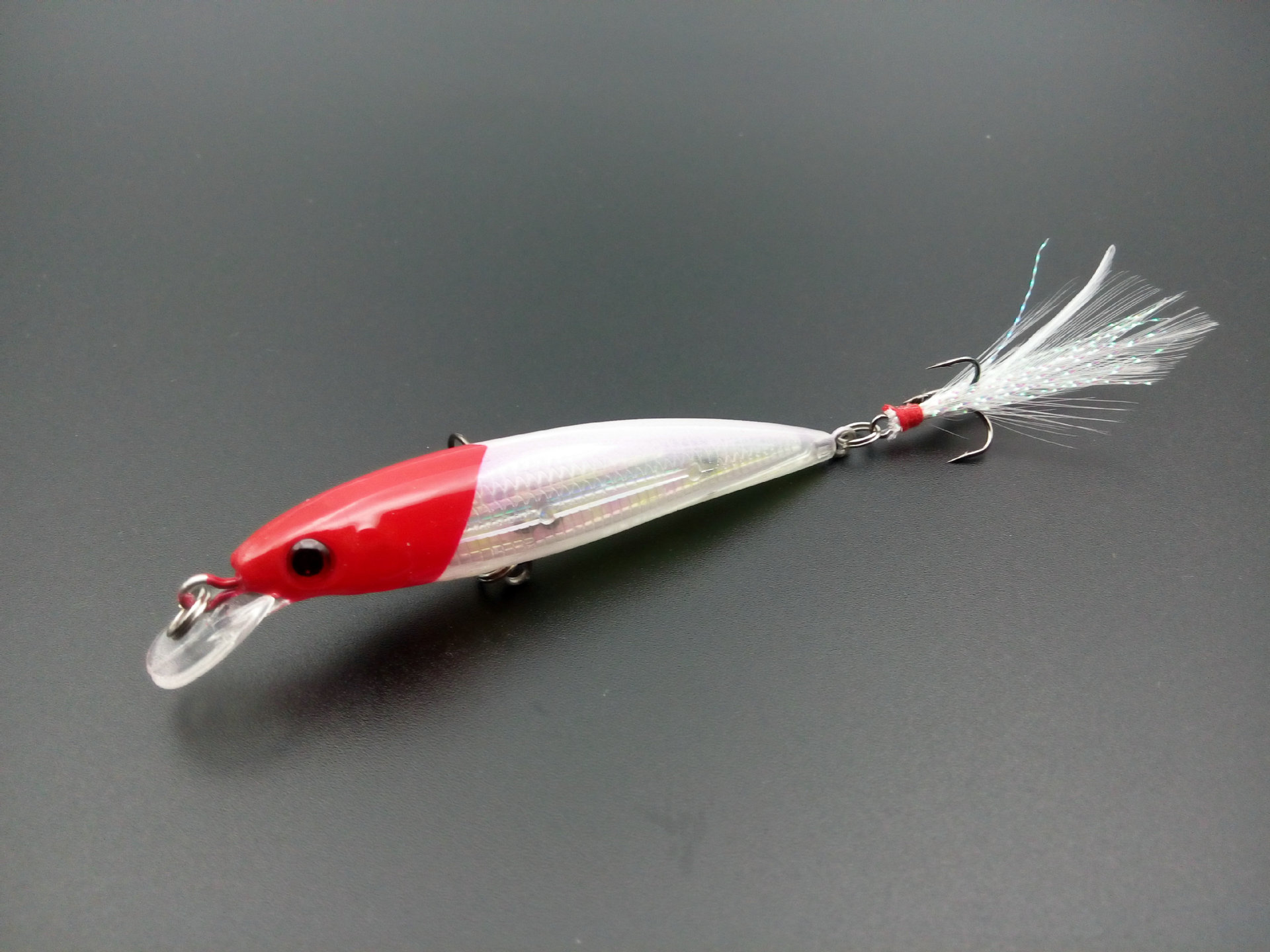 Sinking Minnws Fishing Lures Hard Plastic Baits Fresh Water Bass Swimbait Tackle Gear