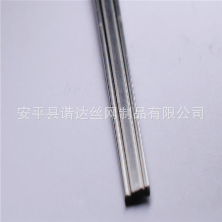 生产加工304不锈钢异型丝 不锈钢扁丝量大从优欢迎订购