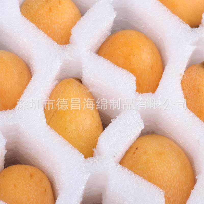 30枚装珍珠棉枇杷托 水果包装枇杷猕猴桃苹果托