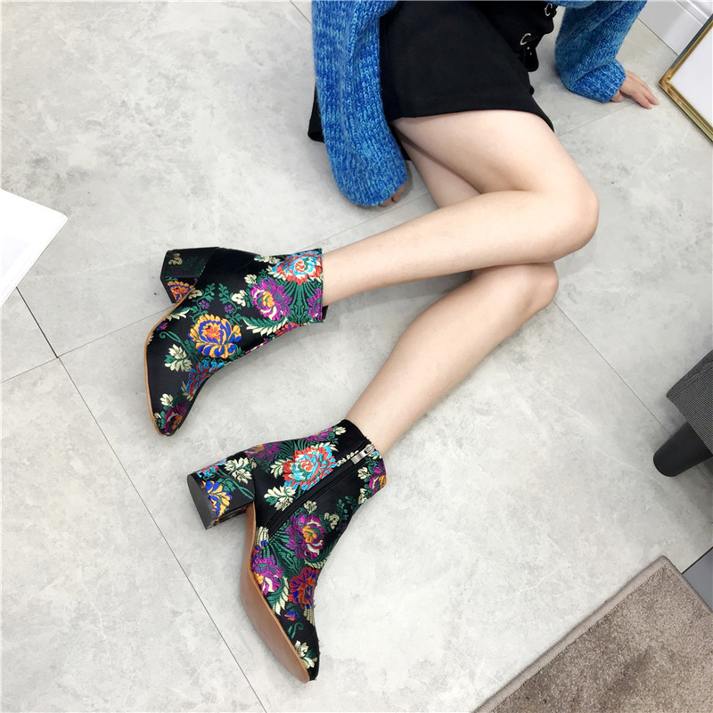 Bottes femme MANSIXI en Tissu - Ref 3355297 Image 10