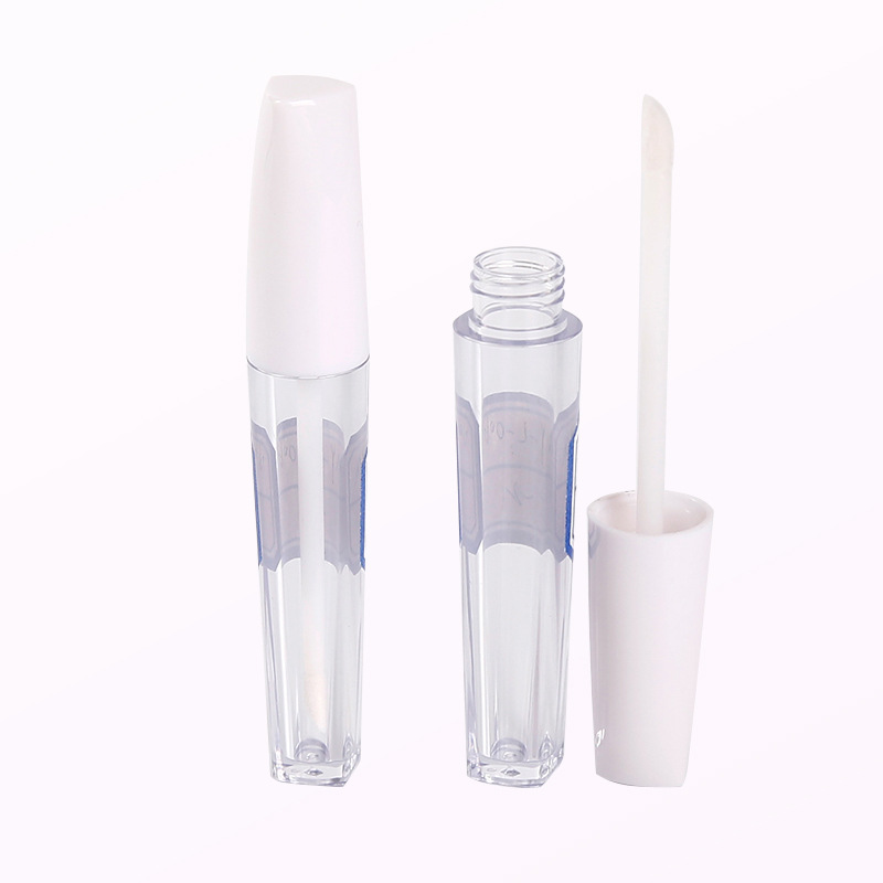 专业定制高档环保化妆品包装唇彩管 精致时尚透明塑料唇彩管