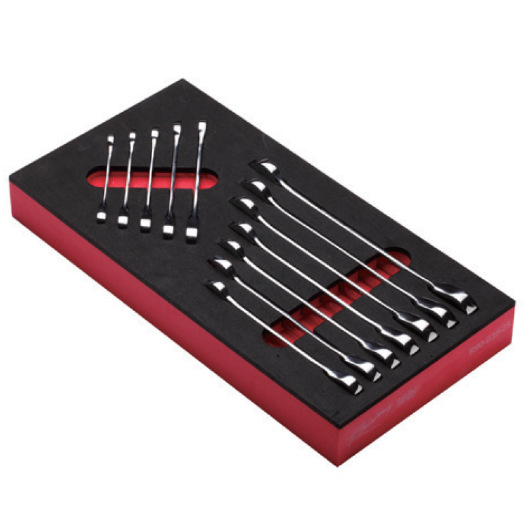 EVA工具托组套,史丹利/~12件棘开两用快扳