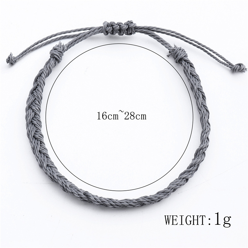 Ethnic Style Waves rope Knitting Womenu0027S Bracelets