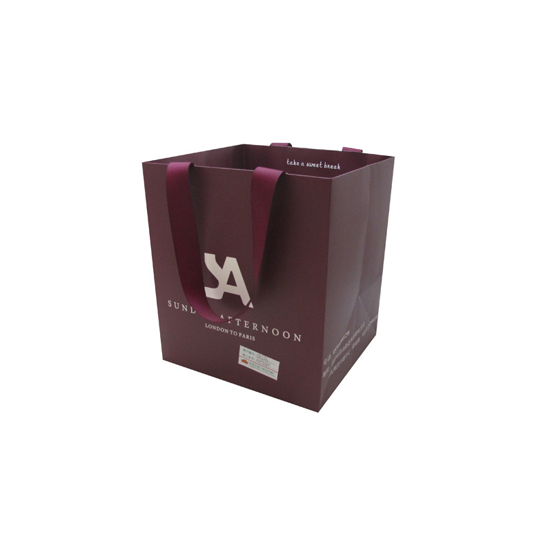 纸袋做 手提礼品纸袋 白色牛皮纸袋 服装手提袋 广告纸袋印logo