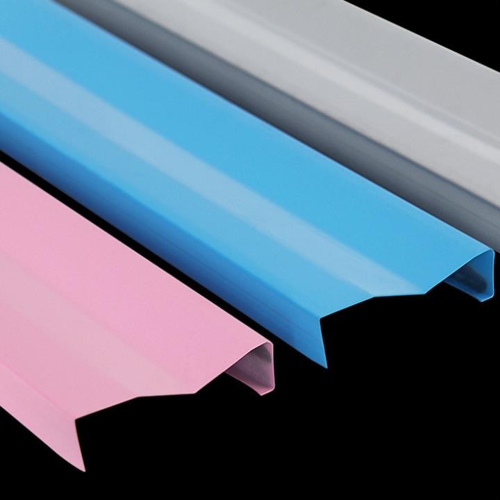 晟铝集成吊顶天花 定制V铝挂片 氟碳喷涂外墙装饰铝挂板