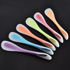 Dual-Head Silicone Scraper Multi-Function Silicone Scraper Transparent Spatula Integrated Scraper Baking Tool