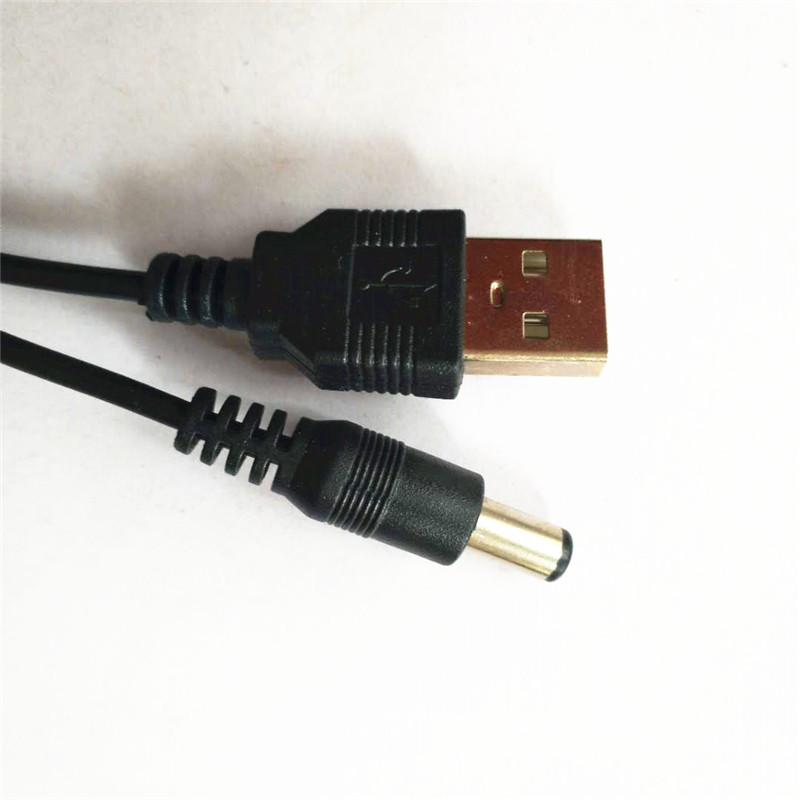 Cable de Datos para Lámparas de Proyección DC5.5 de 0.8 m de Plástico para Coche