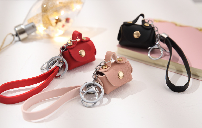Unisex Solid Color Pu Leather Hook Loop Coin Purses display picture 9