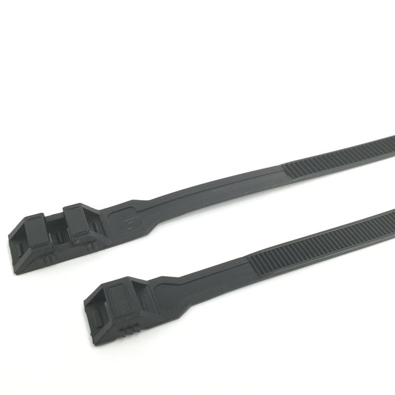 9x180 9x260 9x360双扣式尼龙扎带牢固单扣式束线带多规格扎带