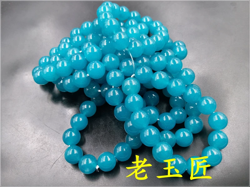 Round beads jade, bracelet, chain, dragon-shaped decoration, direct factory sales