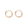 Earrings for beloved, copper material suitable for men and women, accessory, Korean style, wholesale