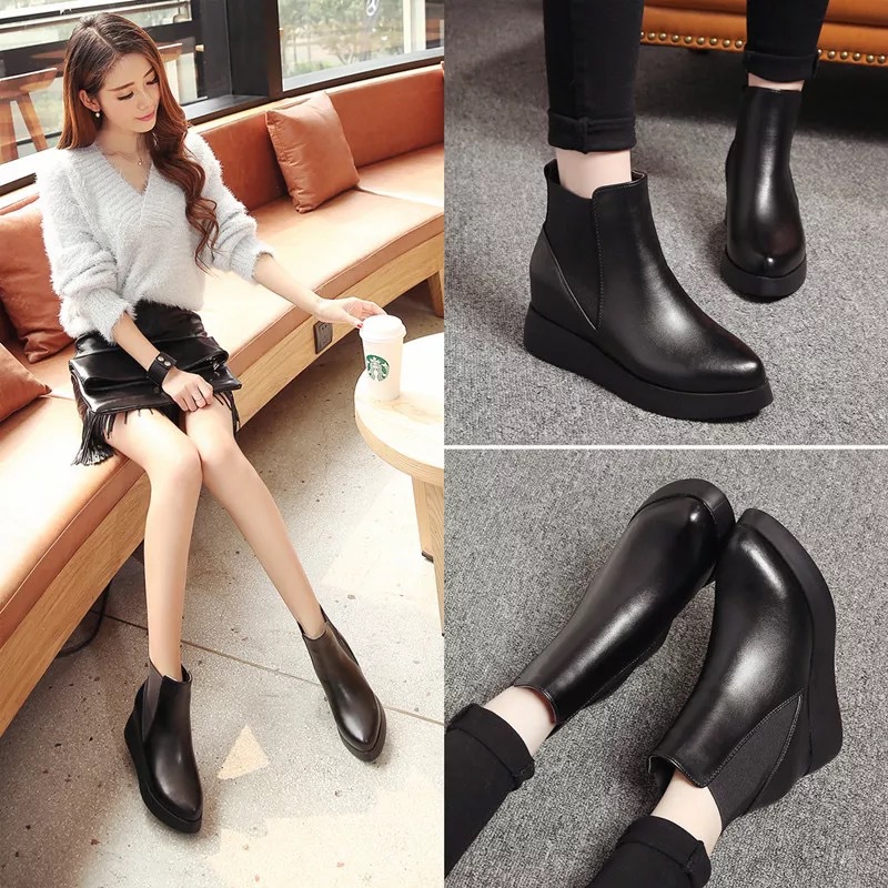 Bottes femme BOITERIE en En cuir - Ref 3355279 Image 4