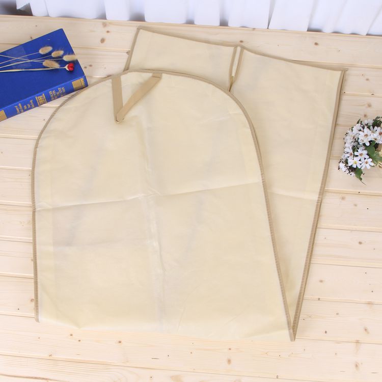 供应无纺布西装袋 西服防尘罩西装挂衣袋定制 服装拉链西装袋批发