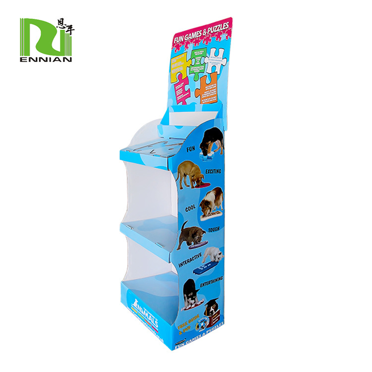 狗粮 猫粮 宠物粮食展示架 超市产品 小饰品 抱枕 玩具纸货架快装