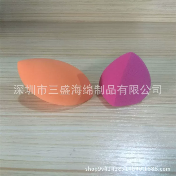 Glue water based, powder, cosmetic sponge