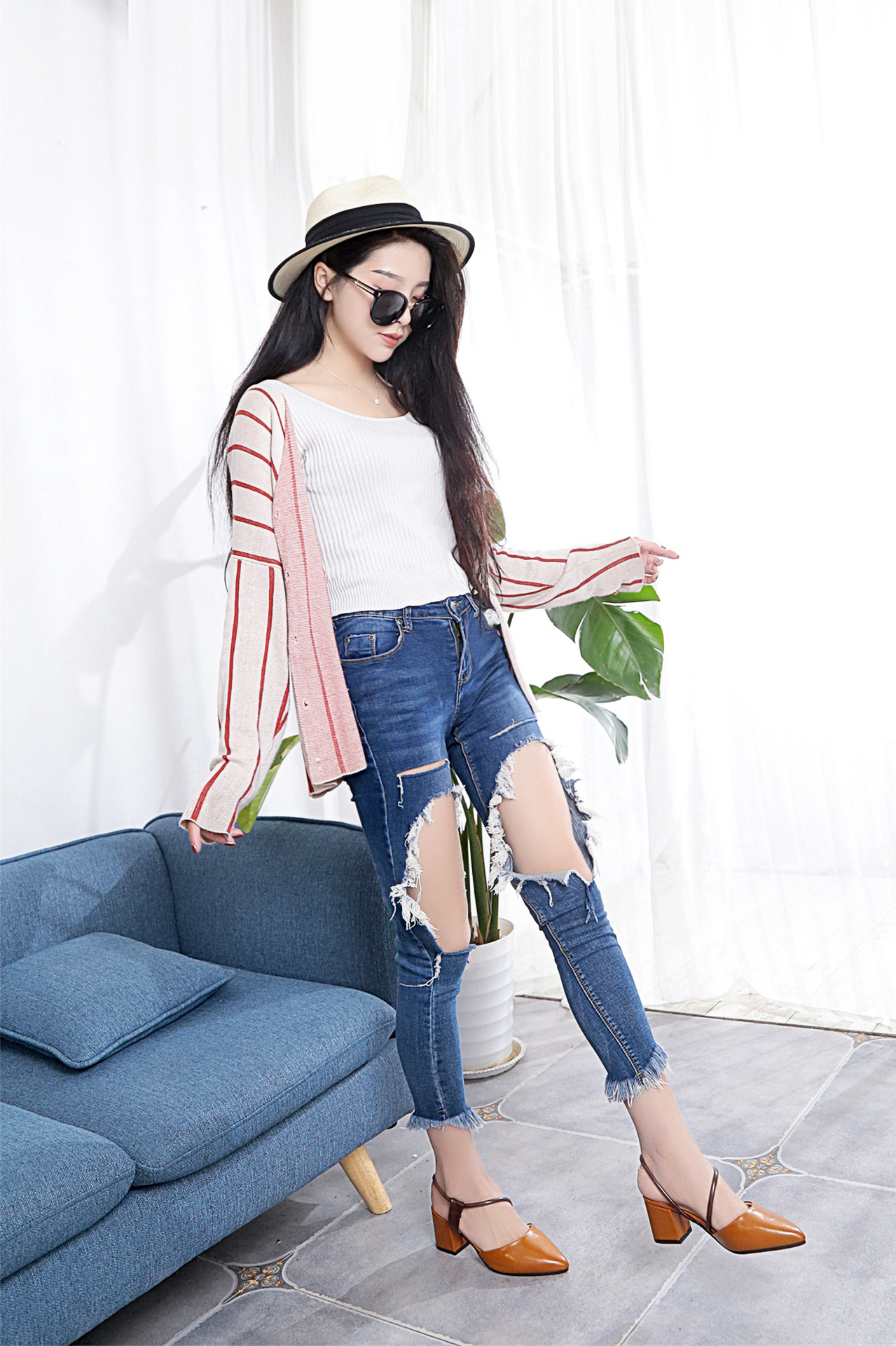 Chaussures été pour femme en Caoutchouc - Ref 3346343 Image 71