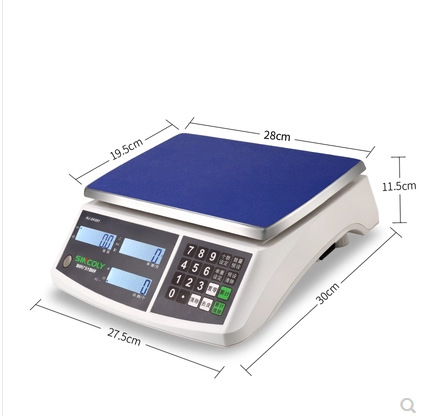 電子稱計數秤30kg高精度0.1g精准稱重6kg工業克秤電子精密商用秤